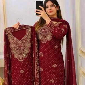 কয়েল কামিজ ফোর পিছ।ড্রেস আনস্টিচ